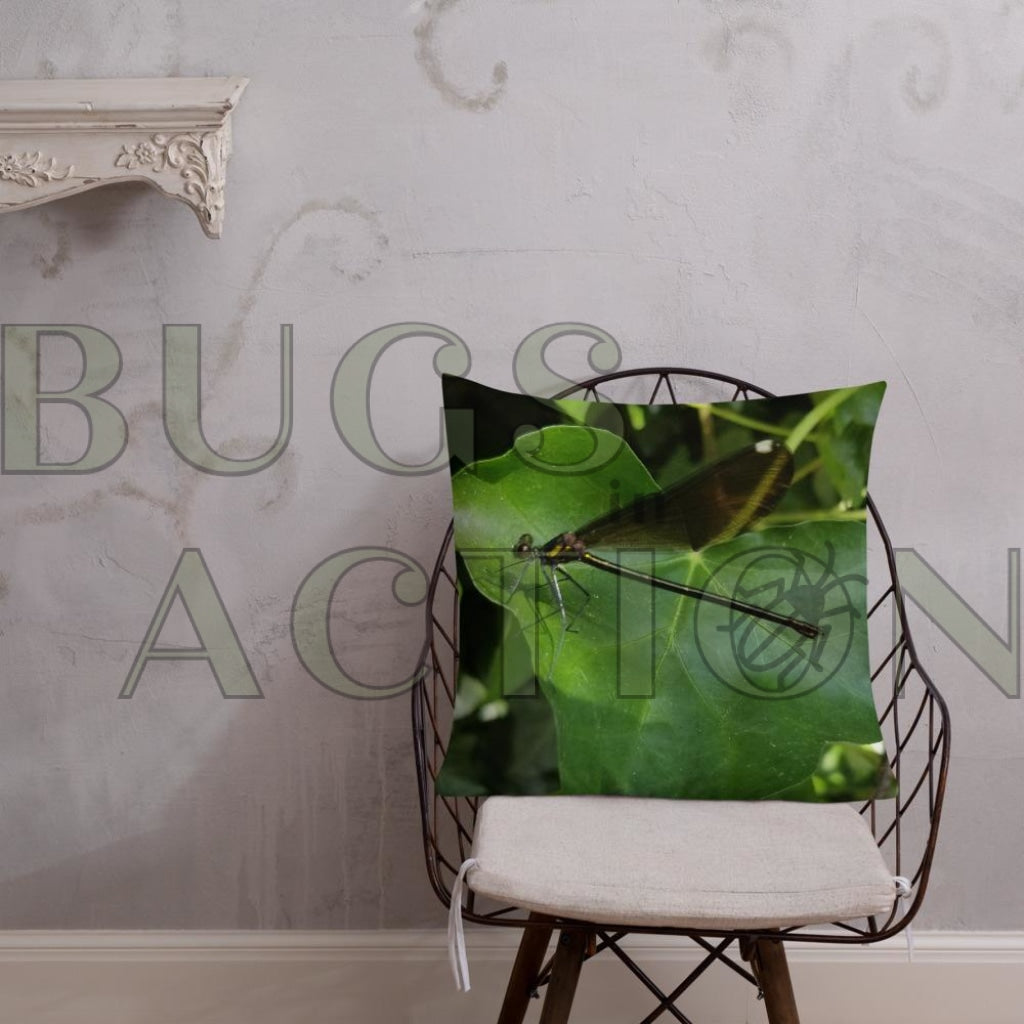 Dragon Fly Pillow 22×22